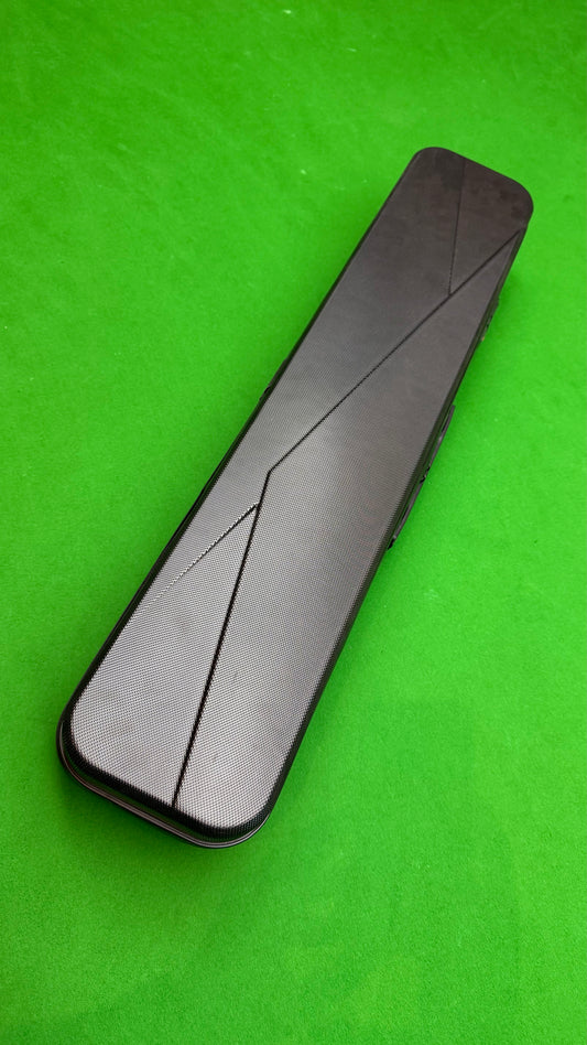 Black Hard Cue Case 1/2 – Protective Cue Storage Case