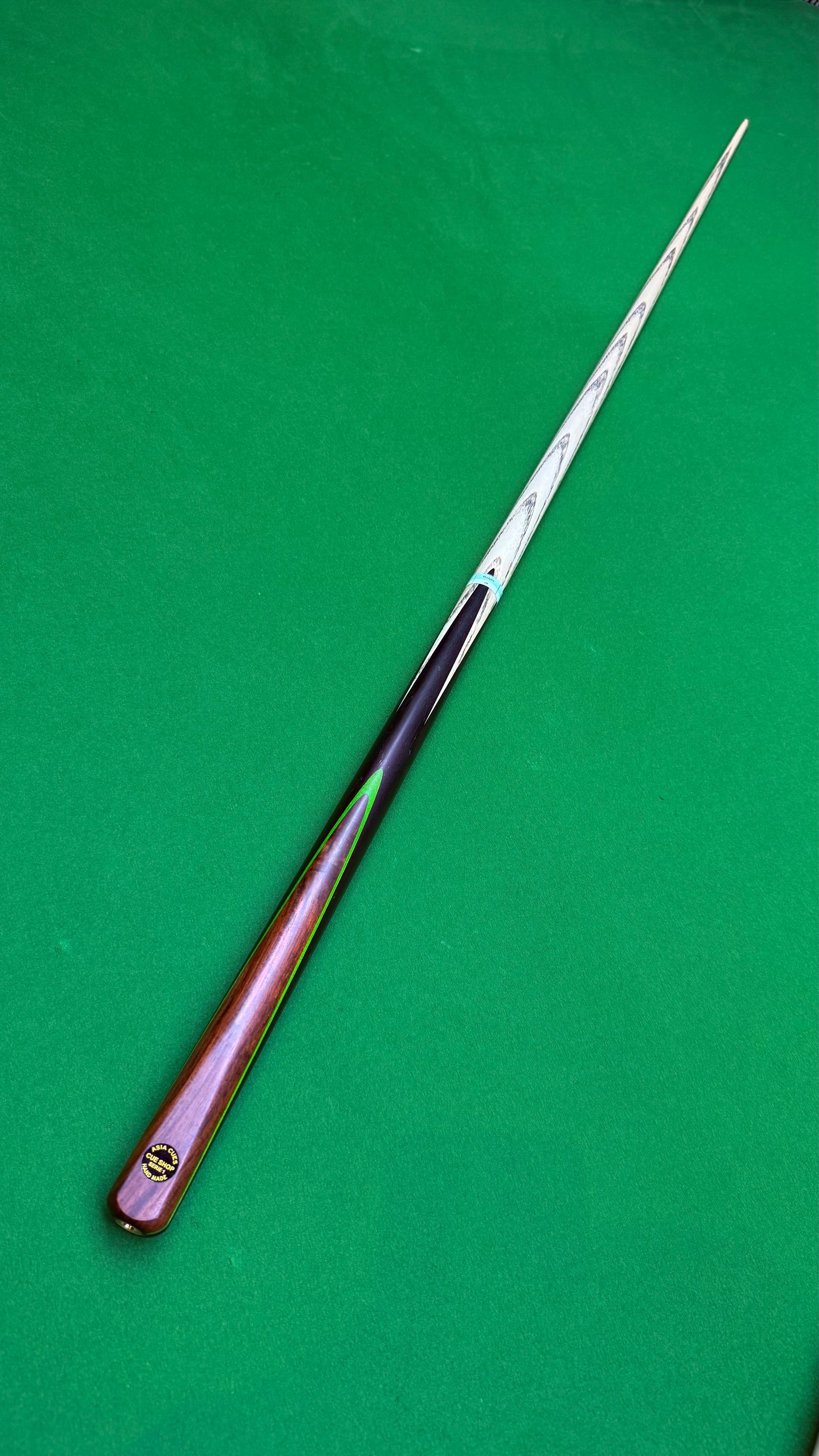 ASIA Cue SERIE 1– Handmade Ash Snooker Cue – 58” / 9.4 mm Tip / 18 oz | CueShop Morocco