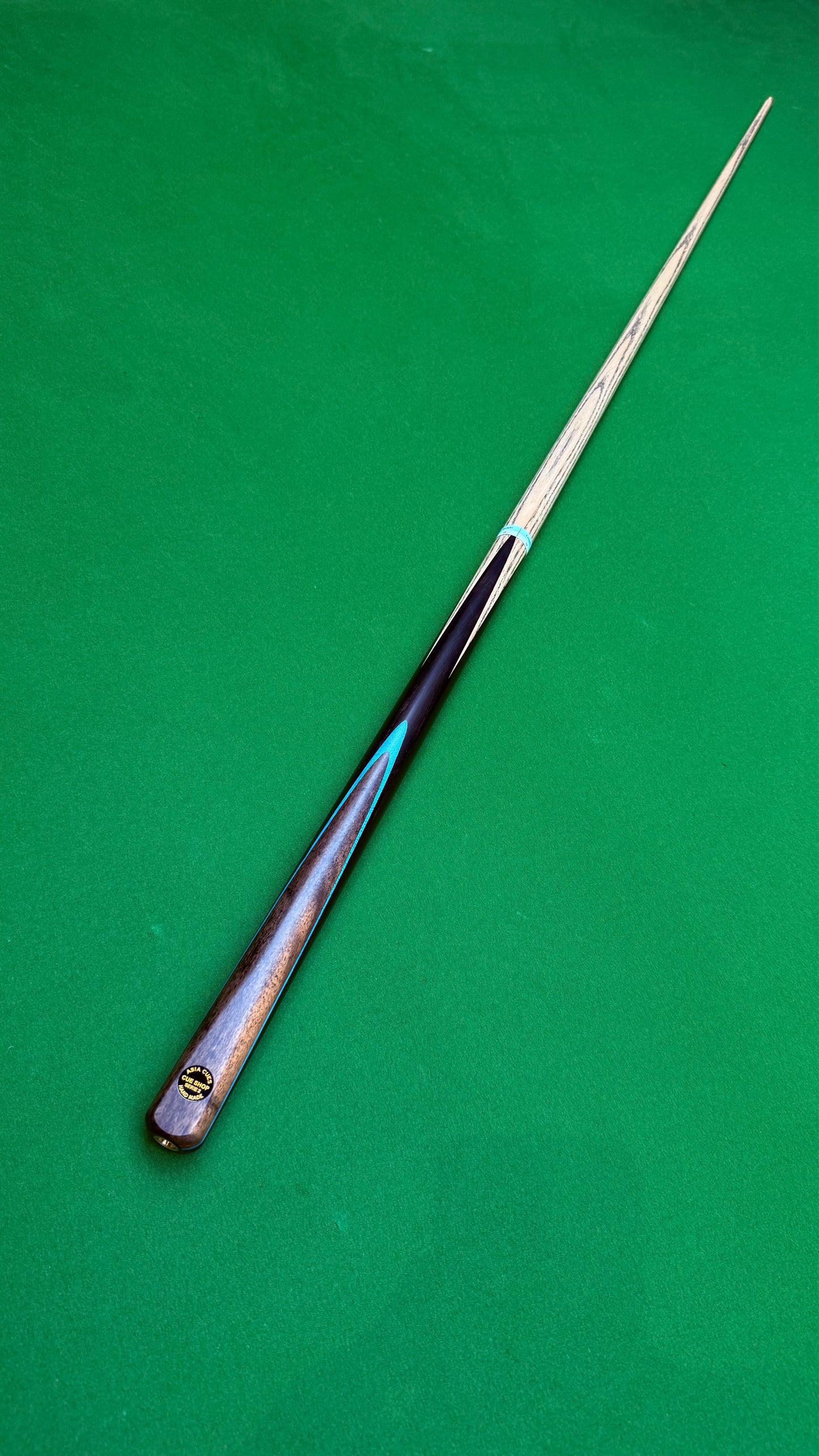 ASIA Cue SERIE 2 – Handmade Ash Snooker Cue – 58” / 9.4 mm Tip / 18 oz | CueShop Morocco