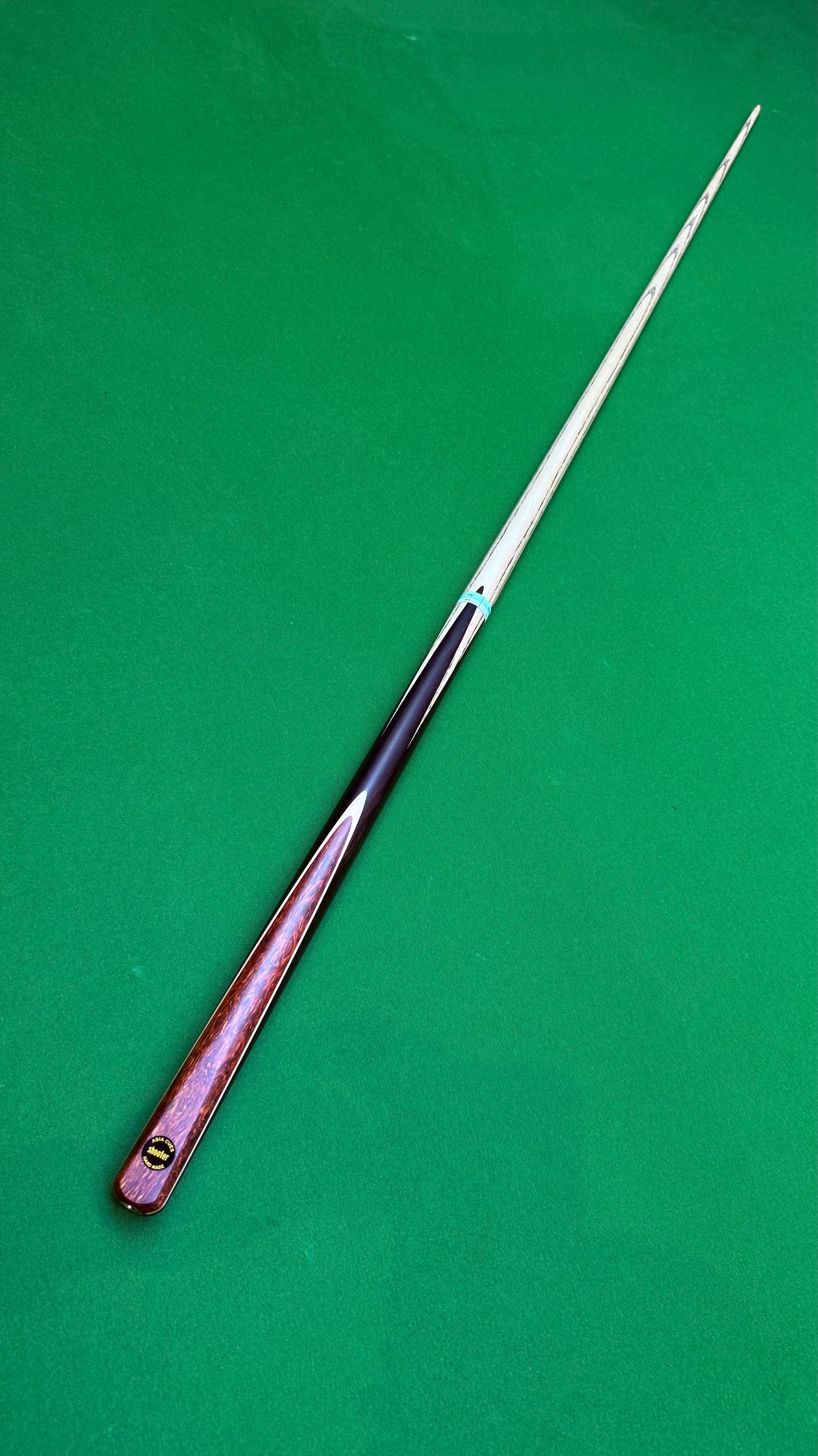 ASIA cue SHOOTER – Handmade Ash Snooker Cue – 58” / 8.5 mm Tip / 18 oz | CueShop Morocco