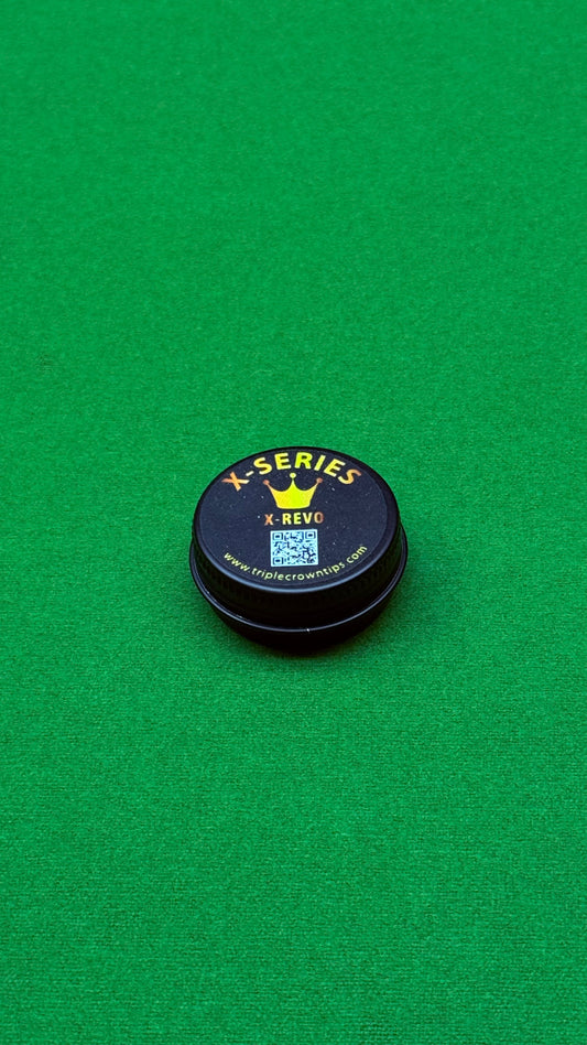 Triple Crown X-SERIES REVO Professional Snooker & Pool Cue Tips – Premium Billiards Accessories | CueShop Morocco