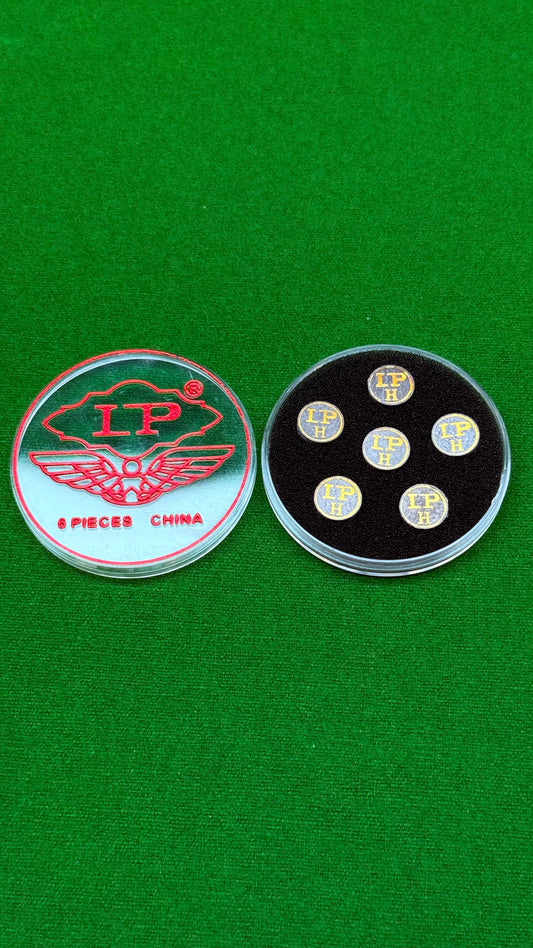 LP gold Snooker & Pool Cue Tips – Premium Billiards Accessories | CueShop Morocco