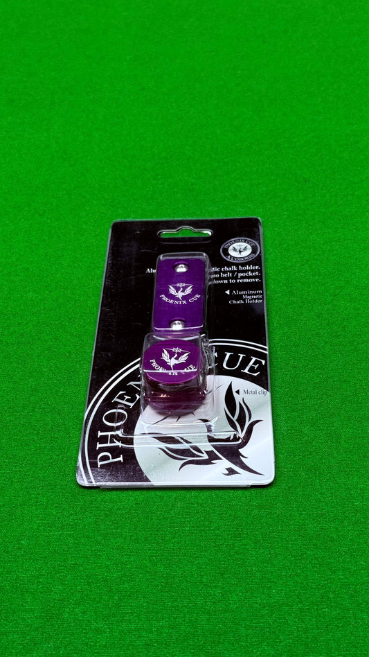 Purple Magnetic Chalk Holder for Snooker & Pool Cues – CueShop Morocco