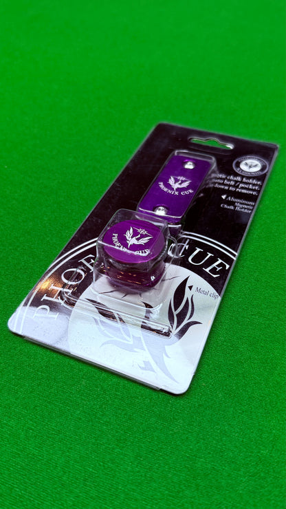 Purple Magnetic Chalk Holder for Snooker & Pool Cues – CueShop Morocco