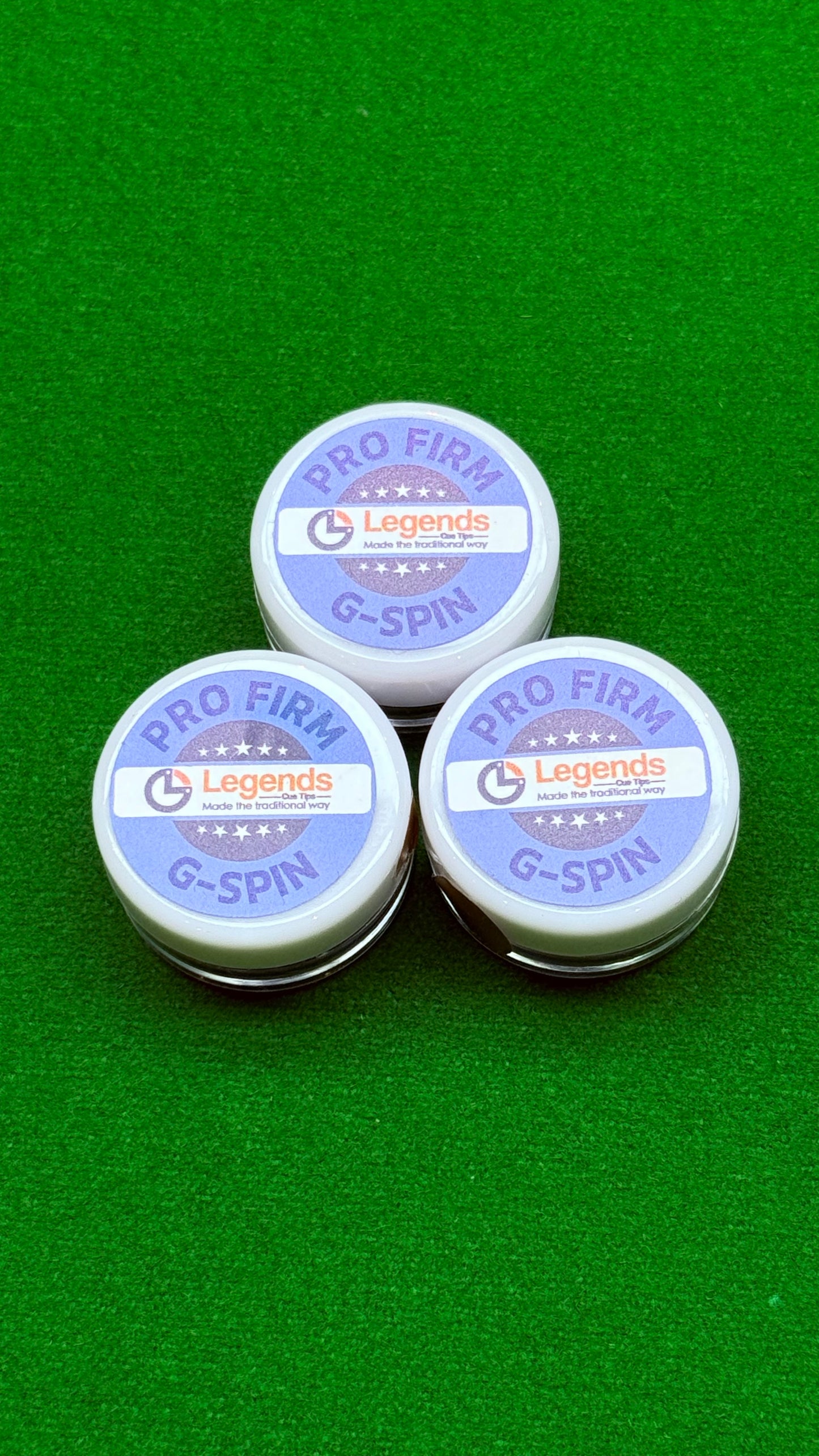 Legends G-Spin Firm-Premium Billiards tips | CueShop Morocco