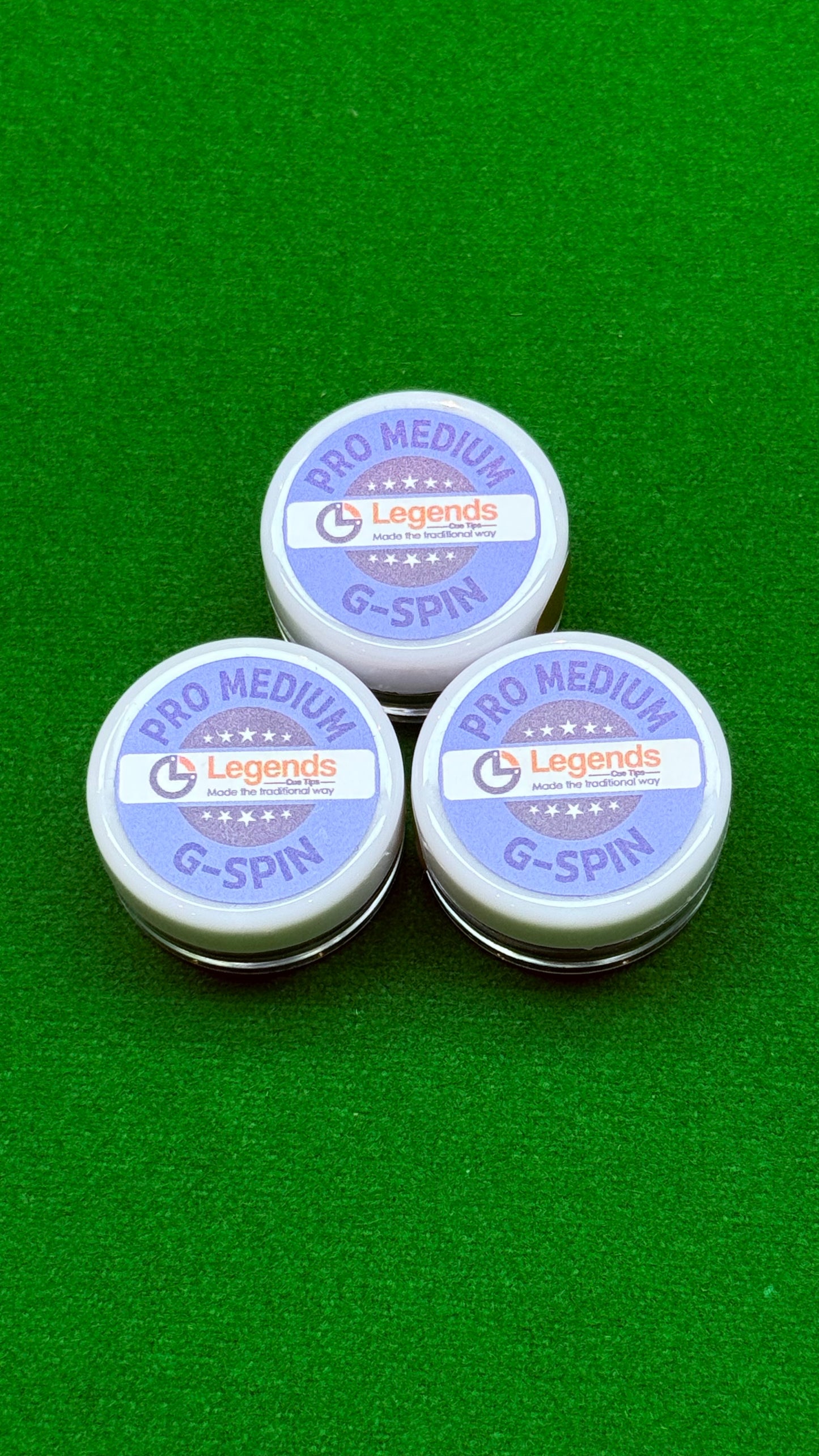 Legends G-Spin Medium -Premium Billiards tips | CueShop Morocco