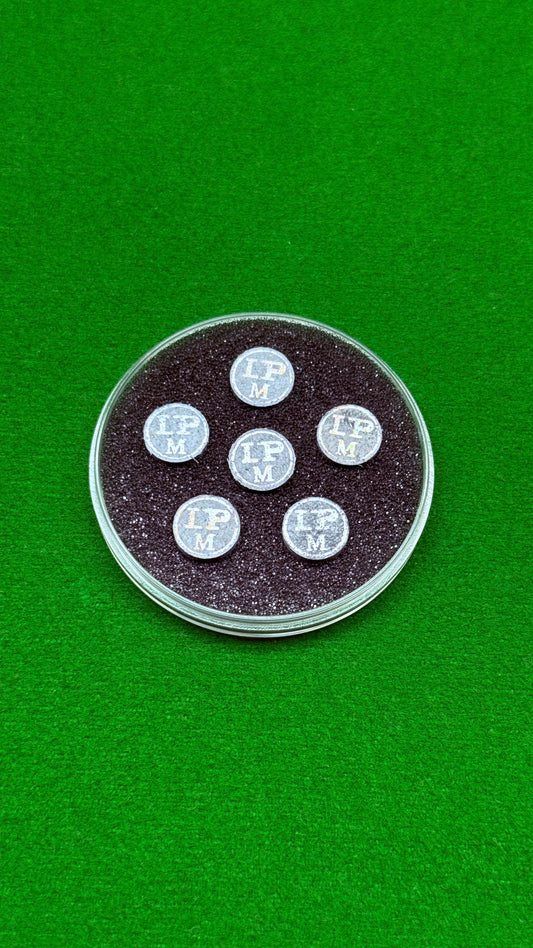 LP Silver – HARD/MEDIUM/SOFT Embouts Professionnels de Queue pour Snooker & Billard – Accessoires Premium | CueShop Maroc