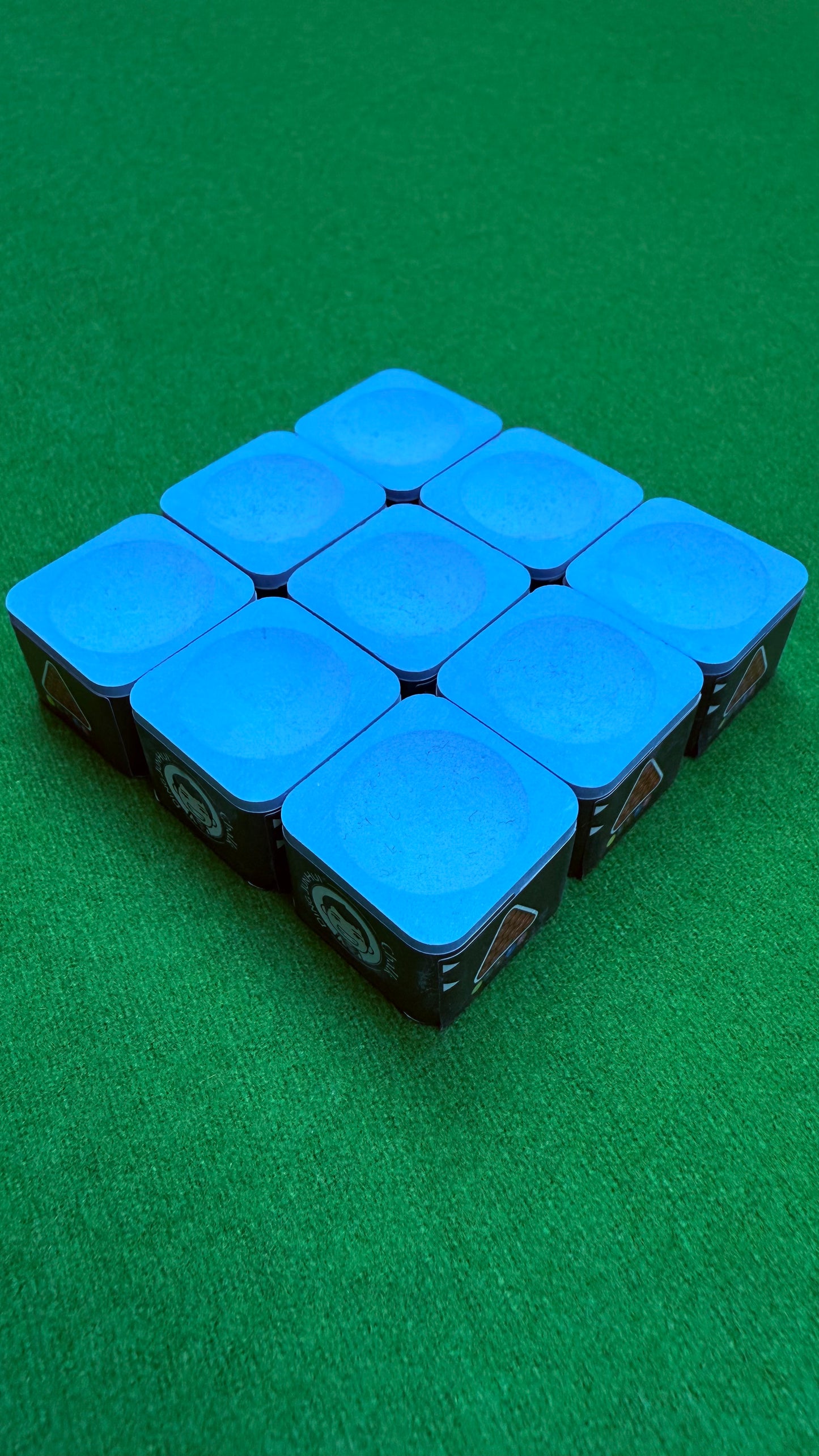 Ding Blue Snooker/pool Chalk – Premium Billiards Chalk | CueShop Morocco