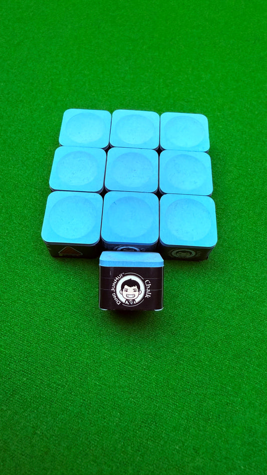 Ding Blue Snooker/pool Chalk – Premium Billiards Chalk | CueShop Morocco