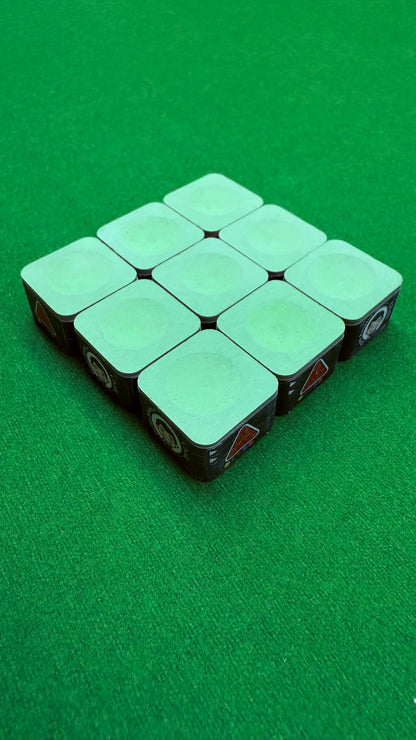 Ding Green Snooker Chalk – Premium Billiards Chalk | CueShop Morocco