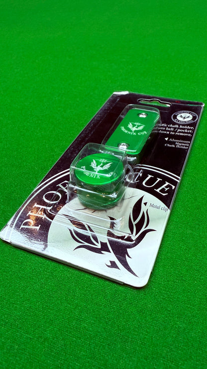 Green Magnetic Chalk Holder for Snooker & Pool Cues – CueShop Morocco