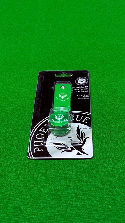Green Magnetic Chalk Holder for Snooker & Pool Cues – CueShop Morocco