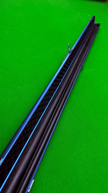 Pochette Bleu Clair Premium pour Queue de Snooker – 1 Pièce / 2 Compartiments | CueShop Maroc
