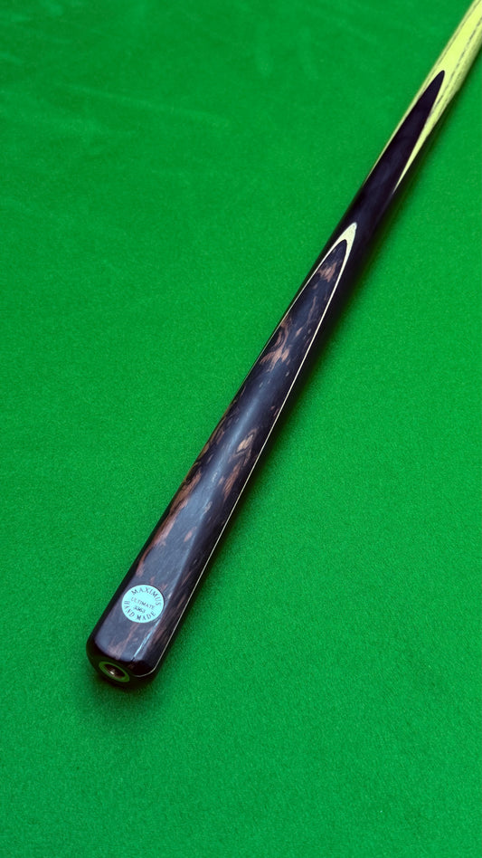 Maximus Ultimate n°3363 – Queue Artisanale de Snooker en Frêne – 57 Pouces / Embout 9,6 mm / 18,2 oz | CueShop Maroc
