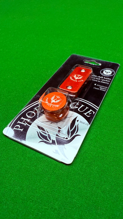 orange Magnetic Chalk Holder for Snooker & Pool Cues – CueShop Morocco