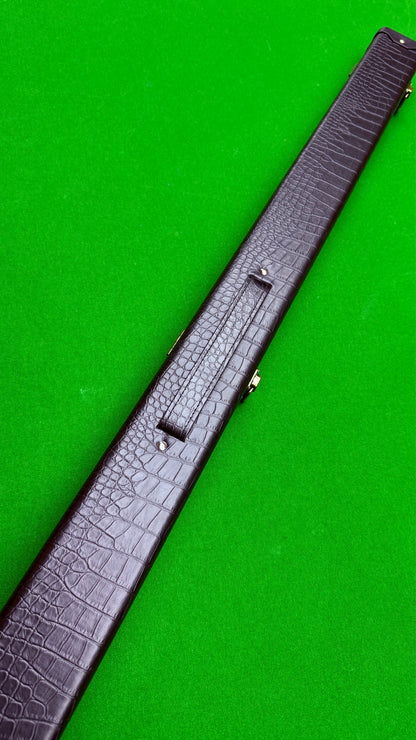 Pochette en Cuir Noir Premium pour Queue de Snooker – 3/4 Pièces | CueShop Maroc
