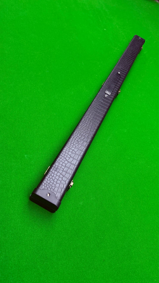 Pochette en Cuir Noir Premium pour Queue de Snooker – 3/4 Pièces | CueShop Maroc
