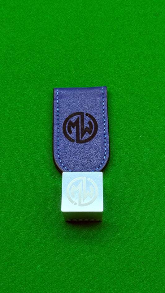 Mark Williams Magnetic Chalk clips  blue square for Snooker & Pool Cues – CueShop Maroc