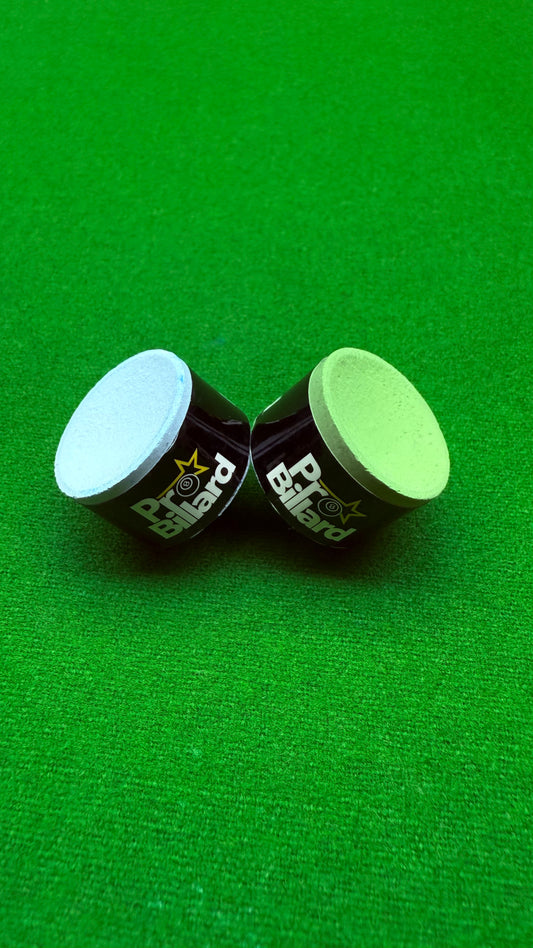 Pro billard Gray/Green Snooker Chalk – Premium Billiards Chalk | CueShop Morocco