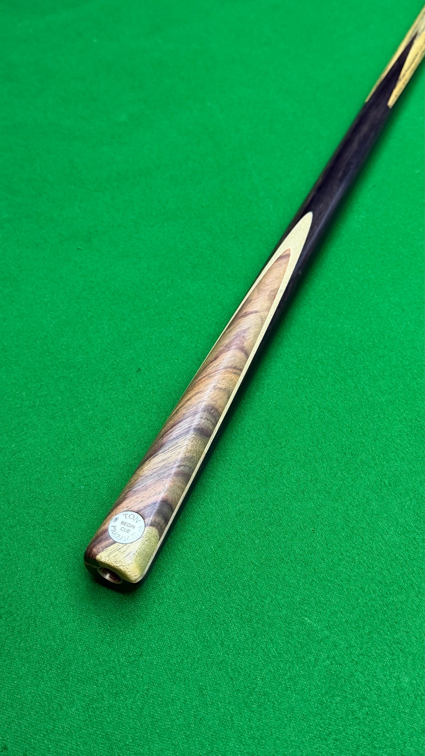 BEGIN TON PRARAM CUE III – Snooker Cue |Tip 9.4 mm| 57.5”| 18 oz | 29.6