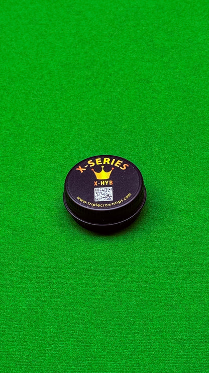 Triple Crown X-SERIES Hybrid Professional Snooker & Pool Cue Tips – Premium Billiards Accessories | CueShop Morocco