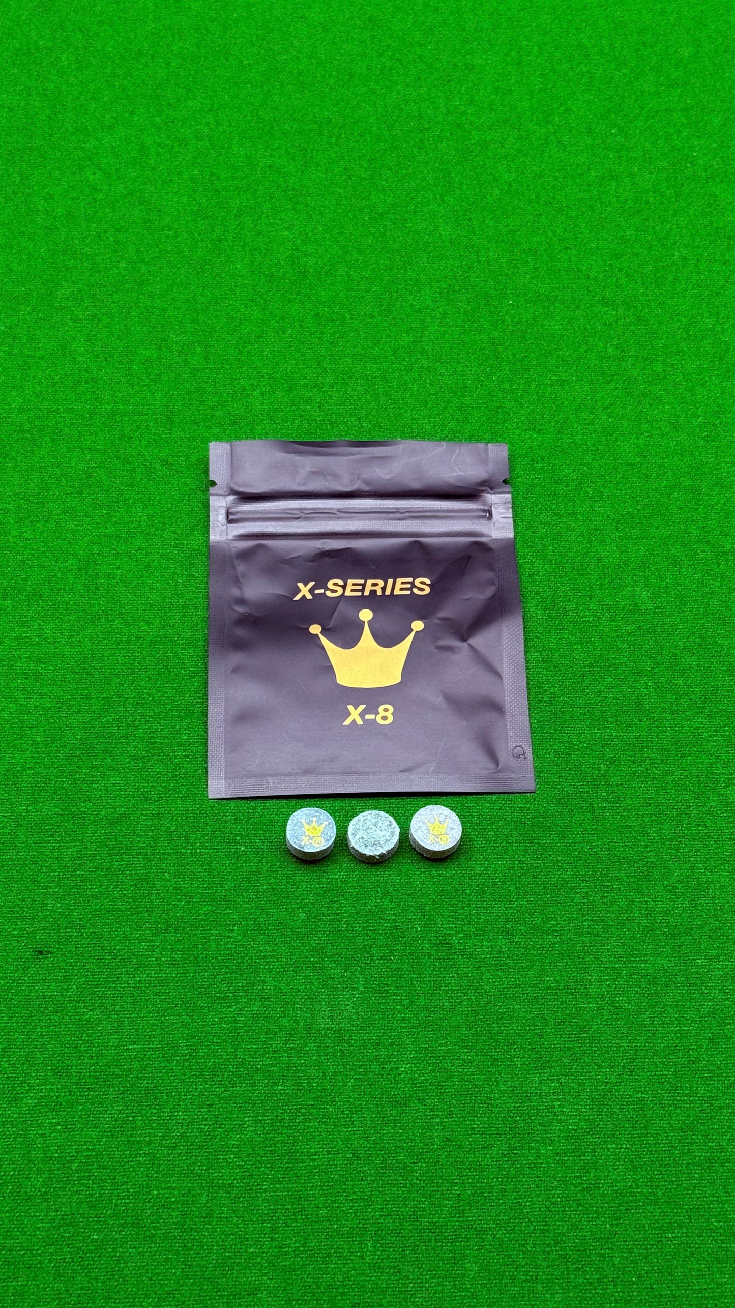 Triple Crown X- 8 SERIES Professional Snooker & Pool Cue Tips – Premium Billiards Accessories | CueShop Morocco