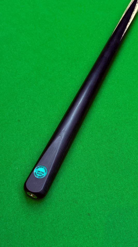 Unique Cues Limited Edition FS – Queue de snooker artisanale en frêne – 58" | Tip 9.3 mm | 18 oz | CueShop Maroc
